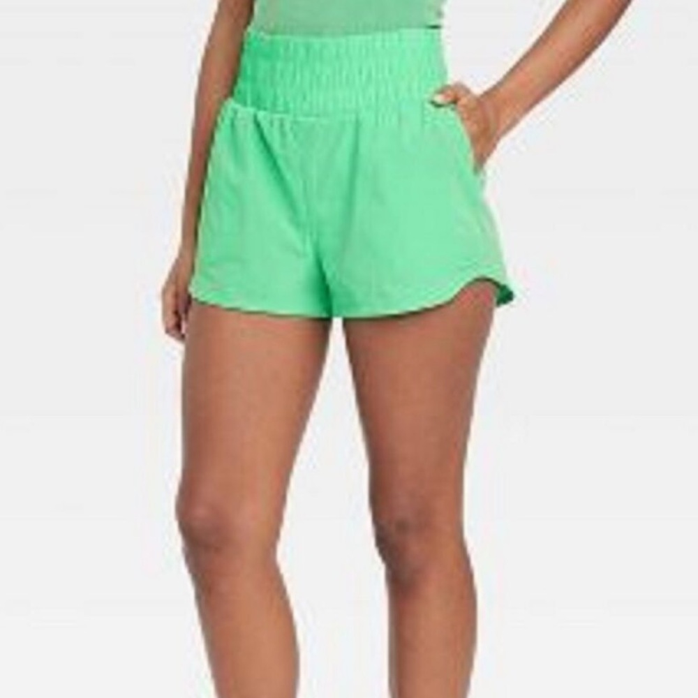 JoyLab Neon Green Athletic Shorts